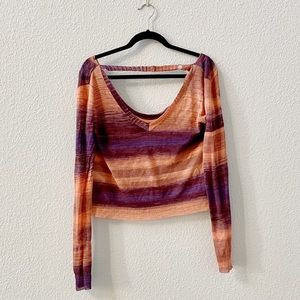 BCBG MaxAzria Stripe Blouse